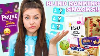 I tried BLIND RANKING foods NOT KNOWING what was next! by Jazzy Vlogs 43,802 views 6 months ago 19 minutes