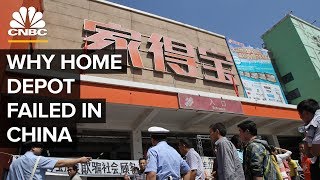 Why Home Depot Failed In China