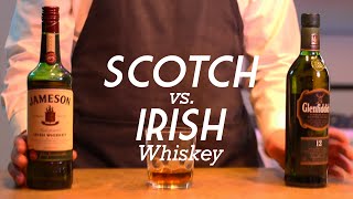 Différences entre le whisky irlandais et le whisky américain