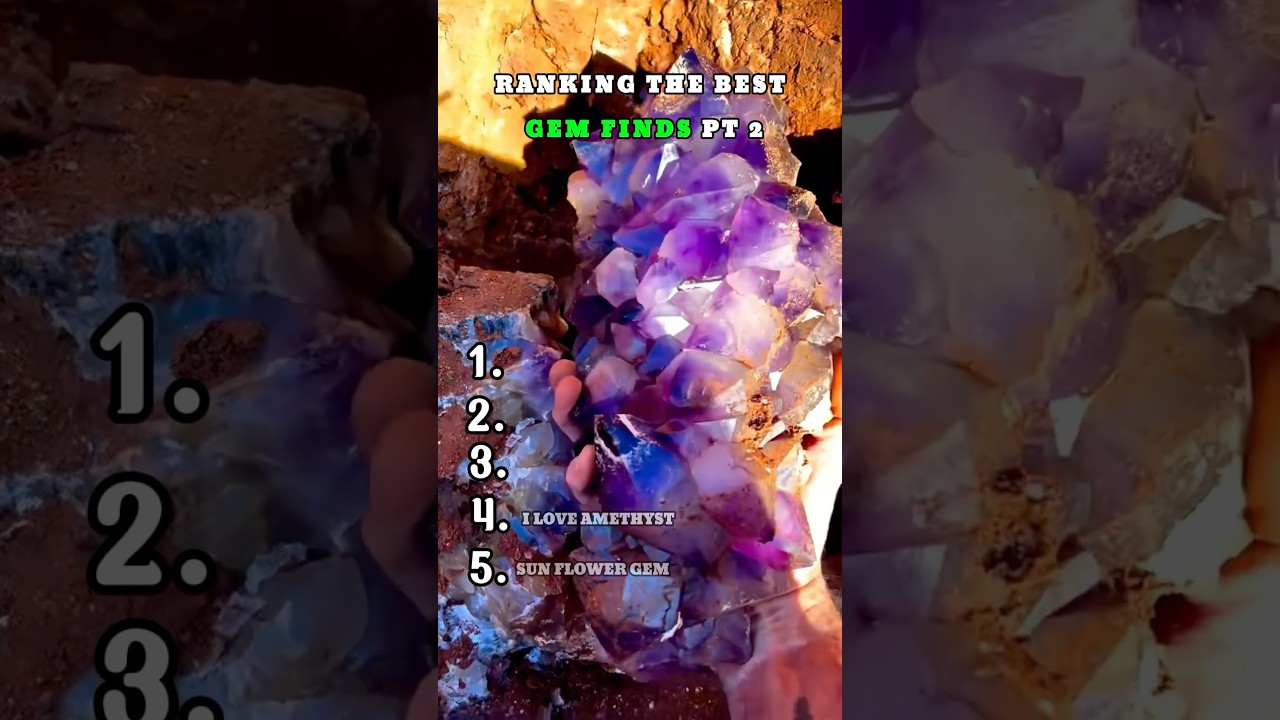 Ranking the best gem finds!