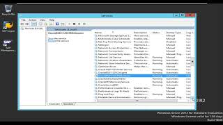 Check the services are running in sap screenshot 1