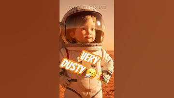 POV: When you’re 2 years old but NASA hires you for Mars exploration. 🌌😂