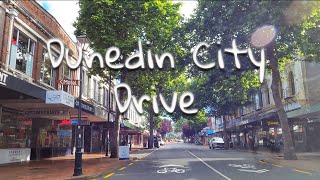 Dunedin City Drive  Morning Drive | Dunedin City by day | Start of Summer | 4K