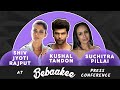 Kushal tandon shiv jyoti rajput suchitra pillai at bebaakee press conference  spotboye