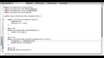 Forging a Minecraft mod - Lecture #5, Entities Part 1
