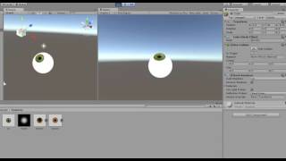 Unity - Realistic eye shader  - Physically based Refraction