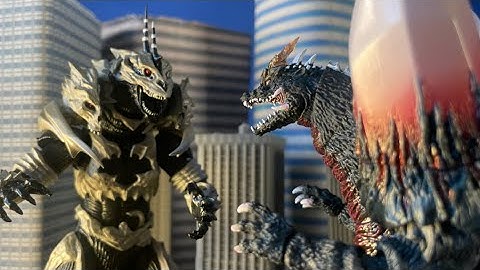 SpaceGodzilla vs Monster X (ultimate showdown)
