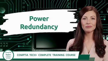 CompTIA Tech+ (FC0-U71) | Power Redundancy | Exam Objective 2.4 | Course Training Video