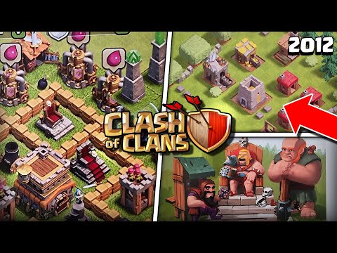 ASÍ ERA CLASH OF CLANS ANTES DE SU LANZAMIENTO! | El pasado que Nadie conoce del juego