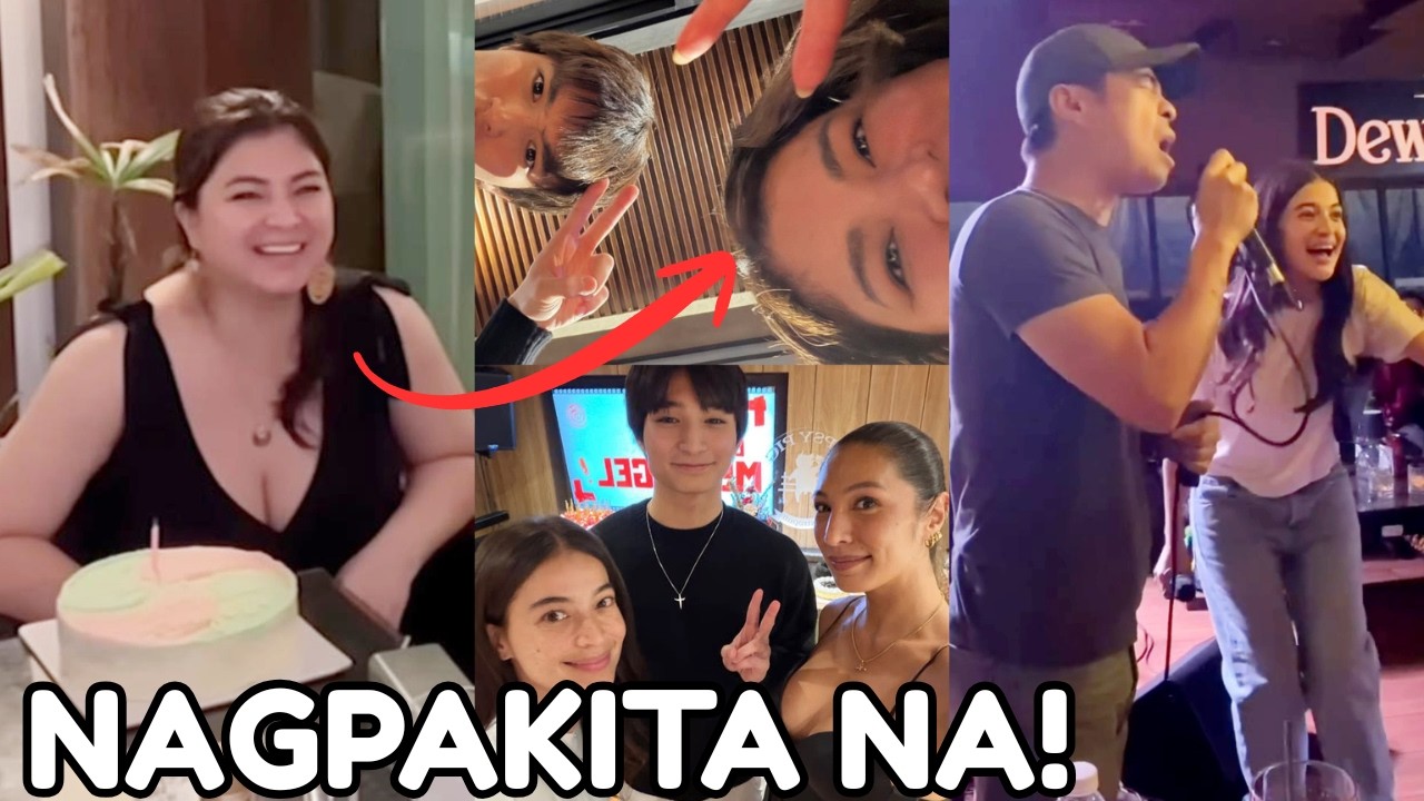 ANGEL LOCSIN 41ST BIRTHDAY FINALLY NAGPAKITA NA SA PUBLIKO