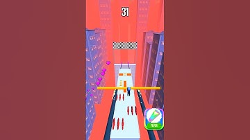 Roof Rails run Level - 61 #roofrails​  #OPGameplay​​