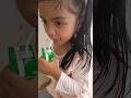 minum susu abis main #sasyayunicko #play #milk