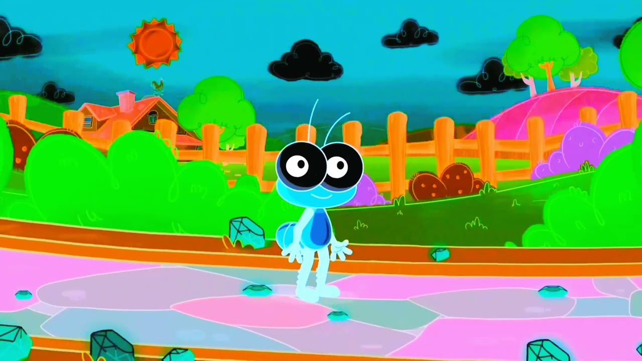 COLORS GLITCH and DISTORTION EFFECTS of Bob Zoom