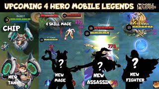 UPCOMING 4 MLBB NEW HERO 2024 MOBILE LEGENDS || NEW HERO MLBB || MOBILE LEGENDS NEW HERO