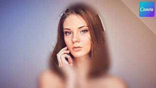 Frosted Glass Effect (Photo Inside Brush Stroke) | CANVA TUTORIAL screenshot 2