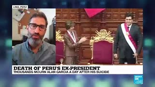 Peru ex-president suicide: "It's rocked the country, it's possibly traumatized the country"