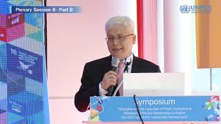 2018 UN DESA Symposium - Plenary Session II - Part B (25 Oct 2018)