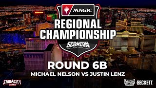 Michael Nelson vs Justin Lenz | Round 6B | MTG Modern Regional Championship | Las Vegas, Nevada