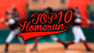 MIS "10" MEJORES HOMERUNS