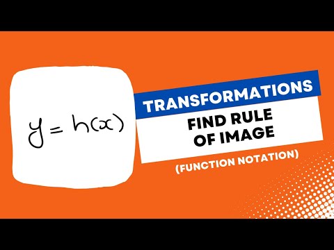 Find and Write The Rule of The Transformed Function Using Function Notation (Truncus Example)