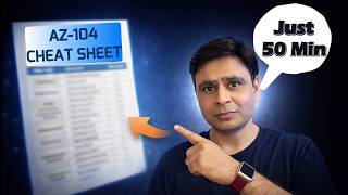Exam Tomorrow? AZ-104 Last-Minute Revision Strategy (PASS Guide)