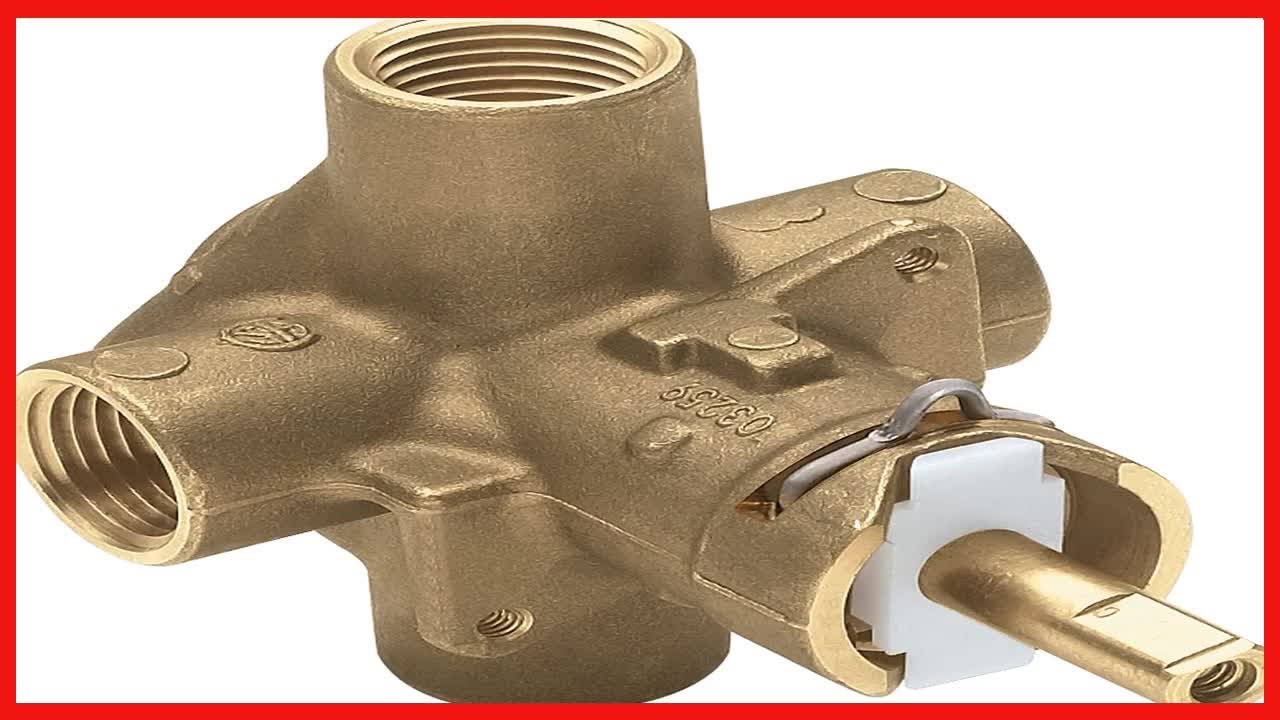 Moen 2510 Brass PosiTemp Pressure Balancing Tub and Shower Valve, 1/2