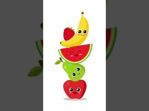 تعليم الفواكه للأطفال رمان تخاطب تاخر الكلام Shorts Fruit Arabic Languag Pomegranate 