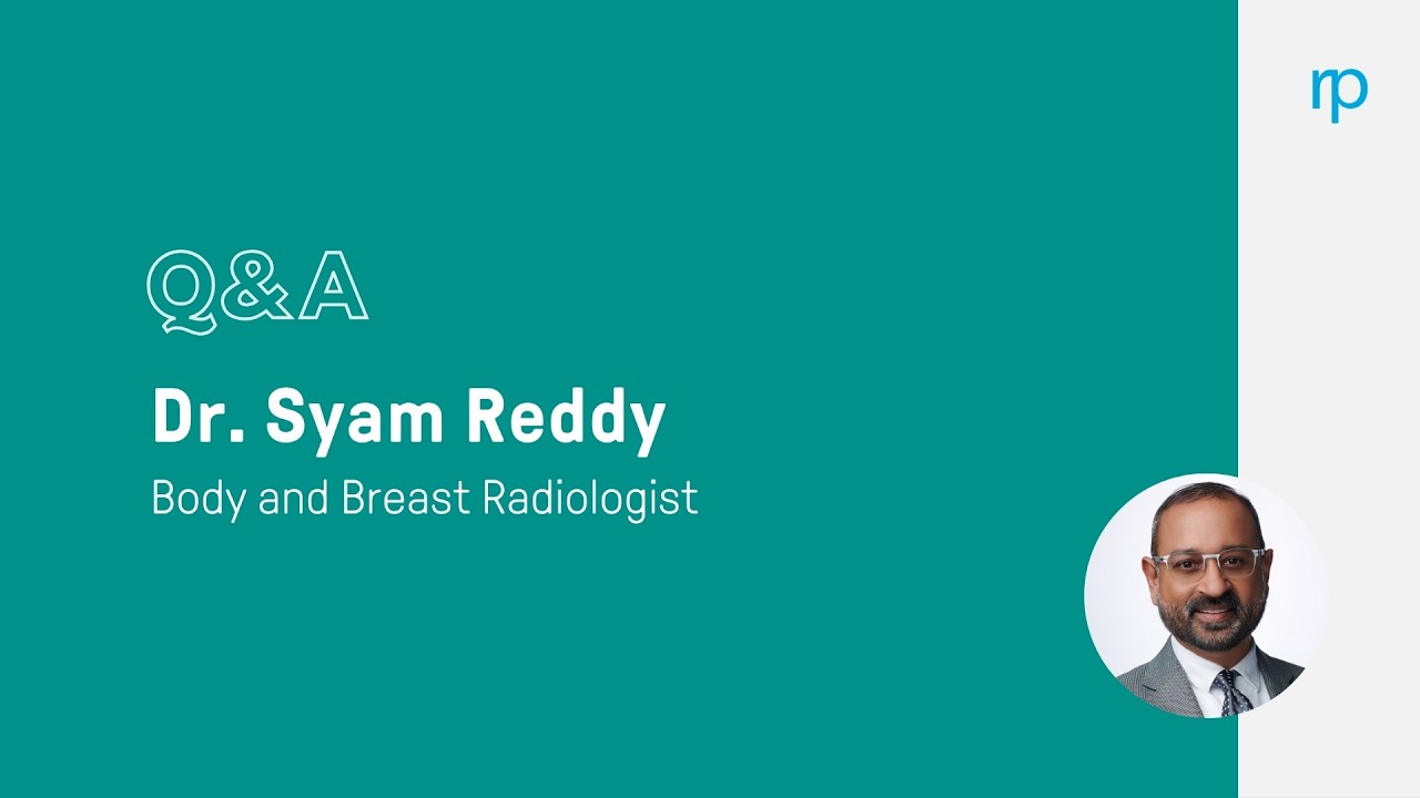 Rp Reddy Why RP: Dr. Syam Reddy - YouTube