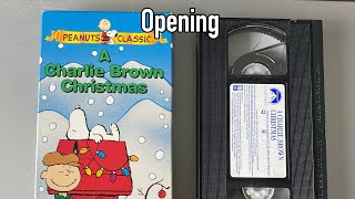 Opening to A Charlie Brown Christmas 1994 VHS (1997/2004 Reprint)