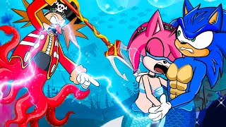 Amy Mermaid Story - Wars Against Doctor Eggmans Evil Plans - Funny Story Animation - Sonic Cartoon