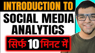 Introduction to Social Media Analytics 🔥