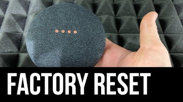 How to Force Factory Reset Google Nest Mini in 2020 | Factory Restore Nest Mini