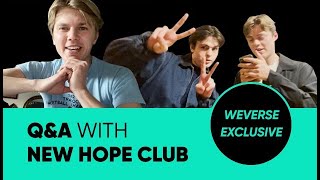 New Hope Club answers YOUR questions [WEVERSE EXCLUSIVE] (ENG / 한글 / 日本語)