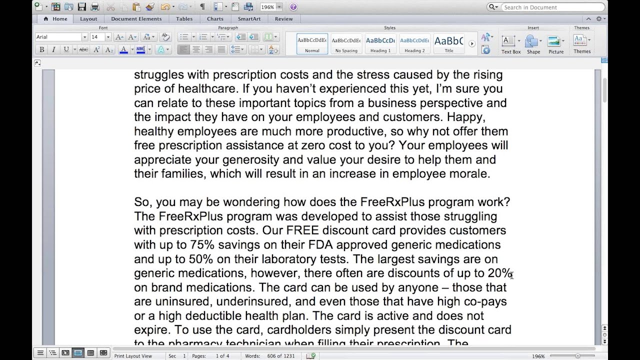 Marketing your FreeRxPlus card to small businesses