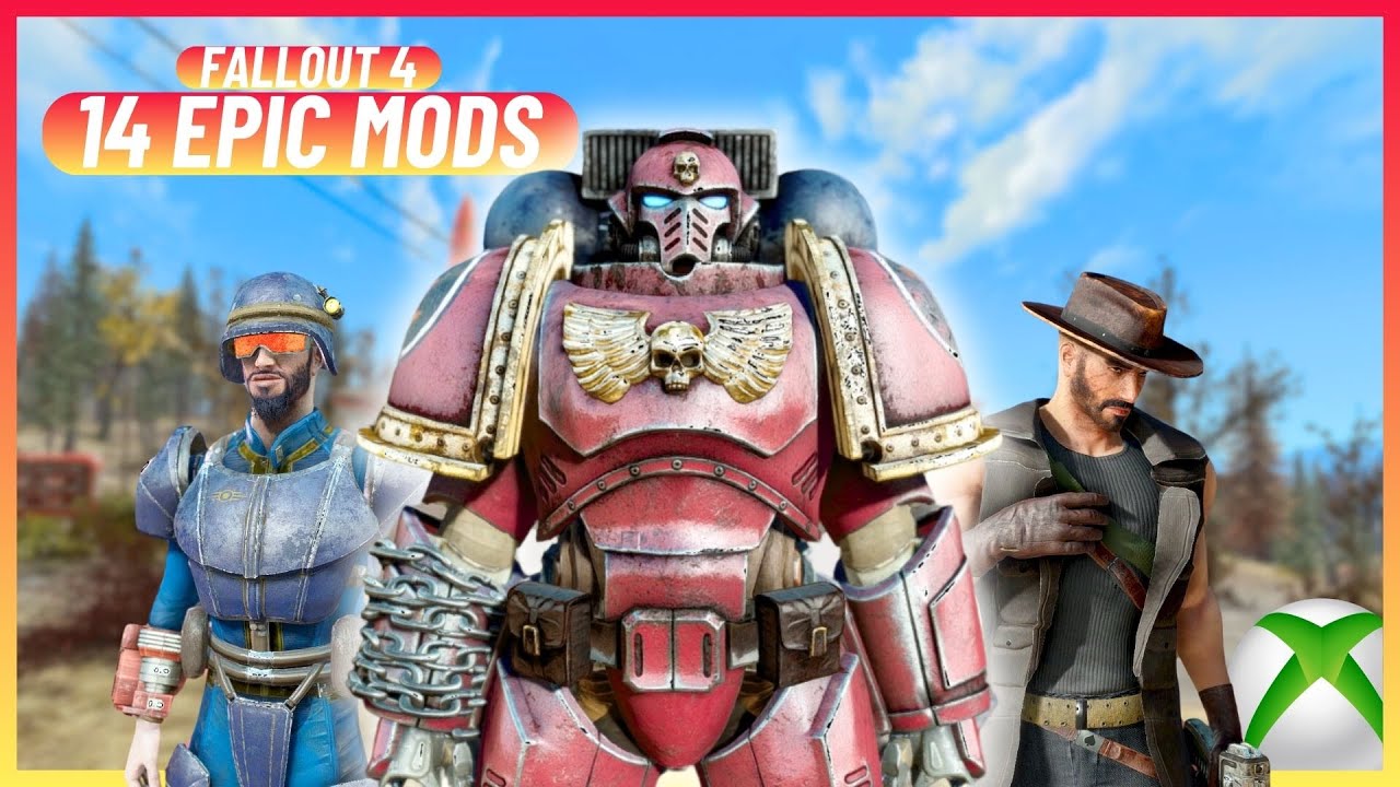 13 Epic MODS to Enhance FALLOUT 4 in 2025 for XBOX and PC - YouTube