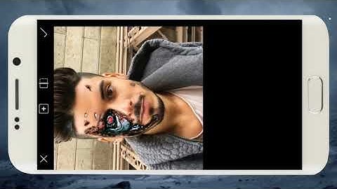 PicsArt editing tutorials | Terminator face effects.