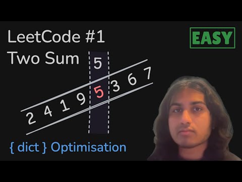 Two Sum - From Nested Loops to Hash Map | LeetCode 1 Python [Easy]