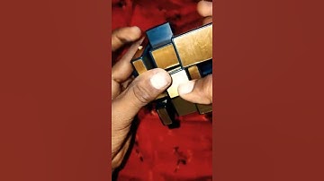 6 Dots pattern on mirror cube 😊 #shorts