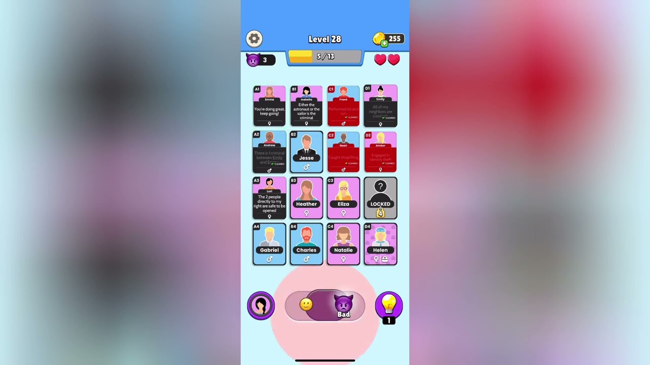 Clue Master Level 28 Solution Walkthrough 