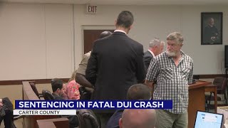 Man involved in deadly Carter Co. DUI crash to spend 9 years in prison