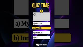 My SQL MCQs | MYSQL Practice Questions & Answers | Tpoint Tech