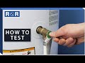 Water Heater Pressure Relief Valve Test