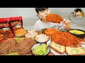 ASMR MUKBANG 대왕 토마호크돈까스 치즈돈까스 먹방! 메밀소바 불닭 카레 CHEESE PORK CUTLET NAENGMOMIL EATING SOUND!