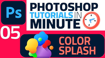 How to Color Splash Partial Black and White in adobe Photoshop  cs6