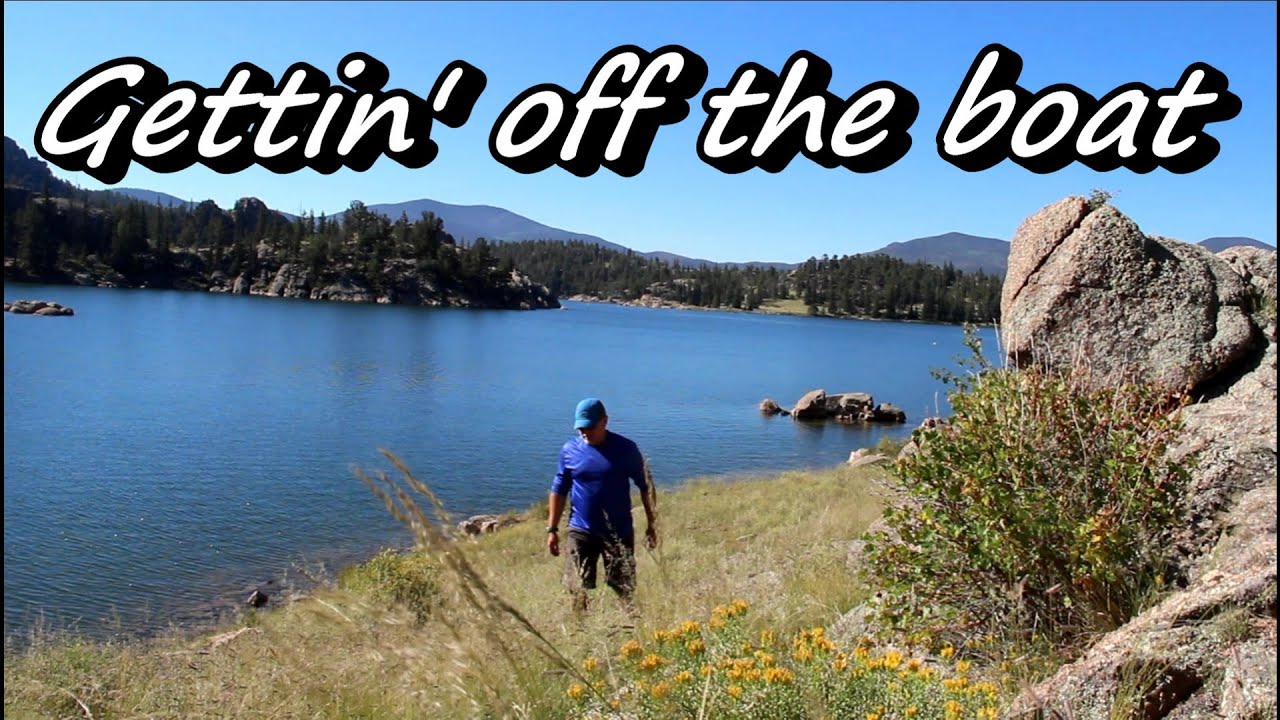 Getting off the boat