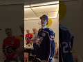 Jackson Smith Greets His BIGGEST FANS After Being Drafted 👏🥳 #cbj #nhl #shorts