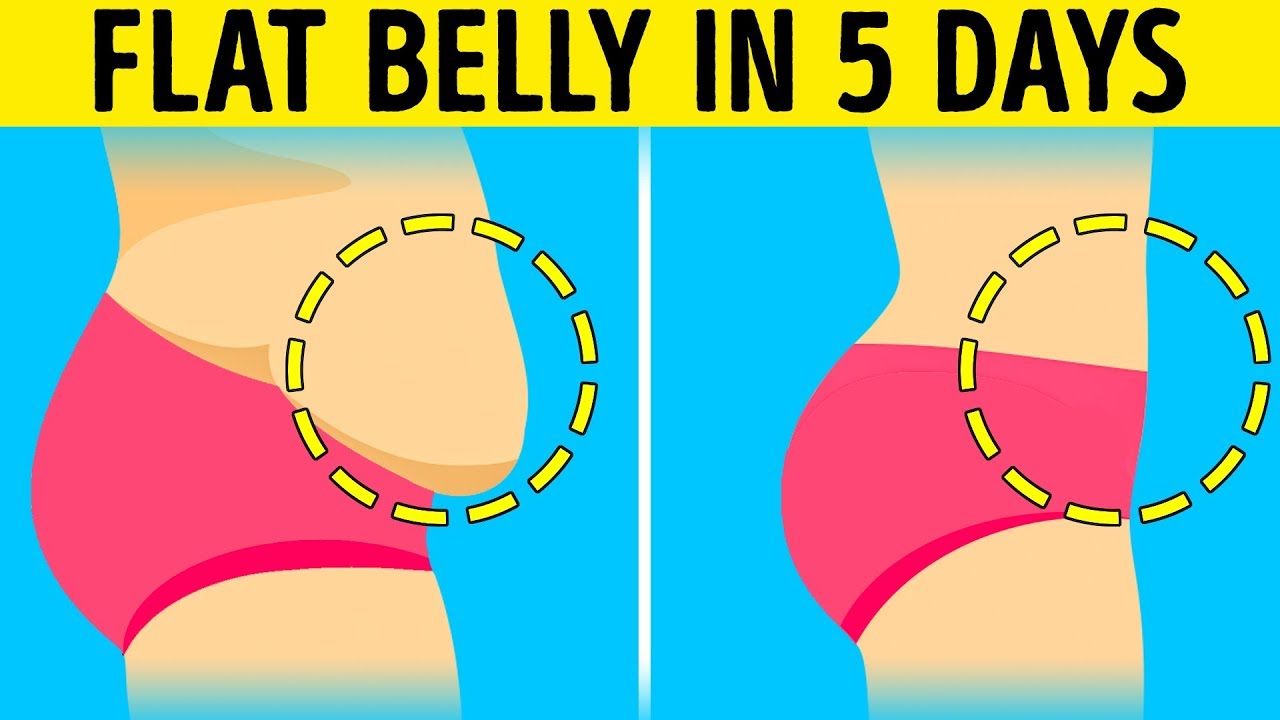 how to lose belly fat by exercising at home