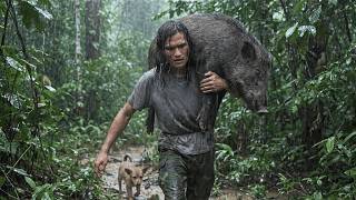 I Caught a Giant Wild Boar... Then Smoked the Meat and Traded for Supplies | EP47