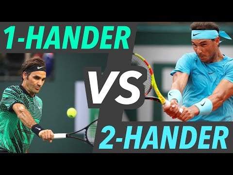1-handed vs 2-handed