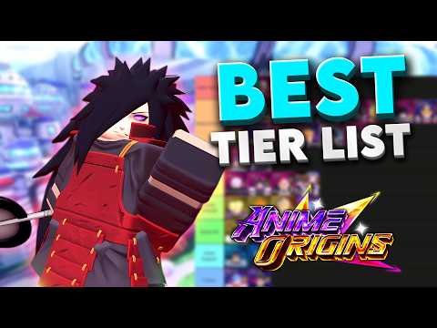 The *BEST* Tier List + Starter Teams + Tips In Anime Origins...